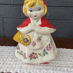 Vintage Little Red Riding Hood McCoy Cookie Jar
