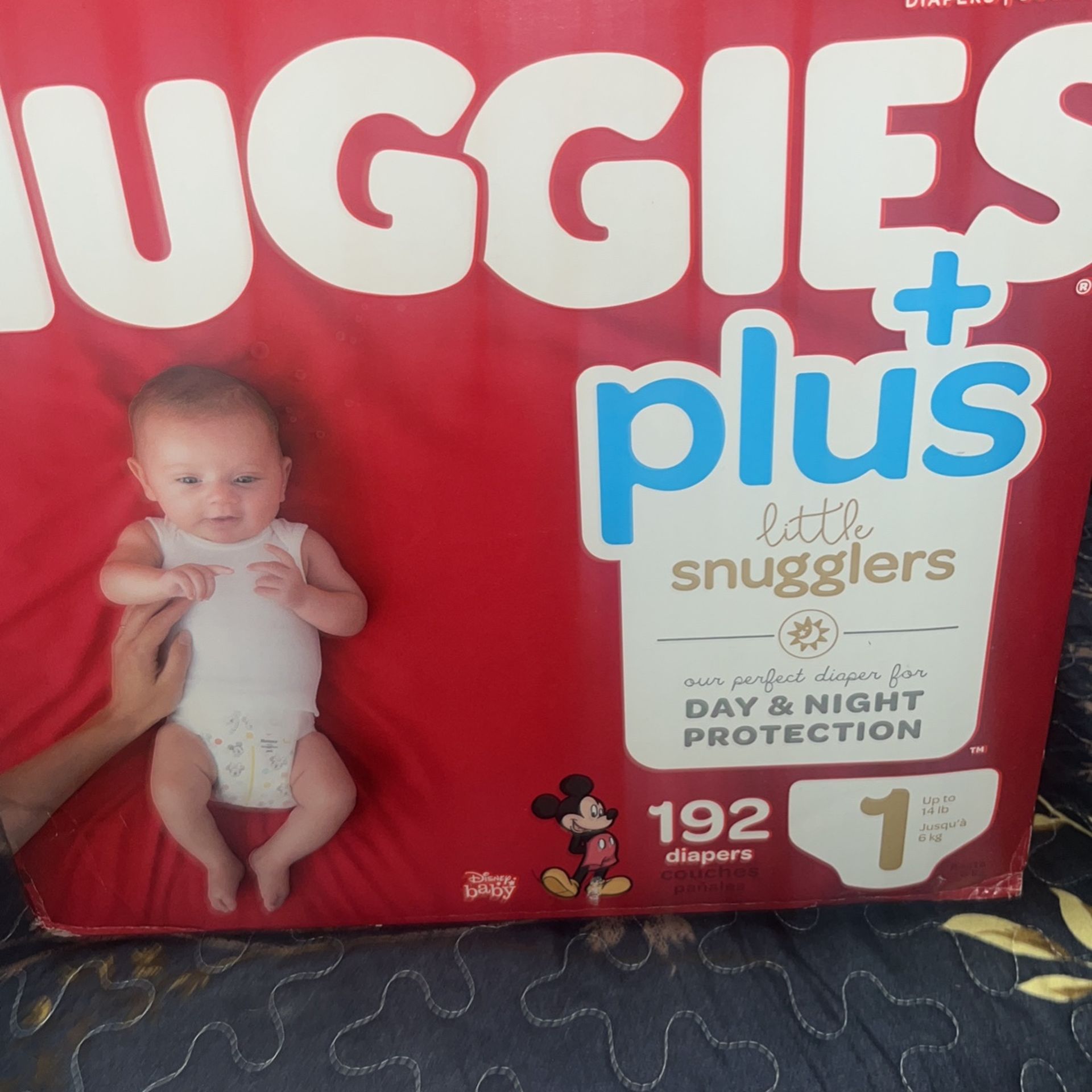 Size 1 Huggies And Kirkland Diapers