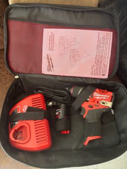 Milwaukee M12 FUEL Drill Kit with Charger and Battery