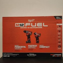M12 FUEL 12V Lithium-Ion Brushless Cordless Hammer Drill/Impact