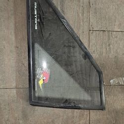 87-93 Mustang  1/4 Window