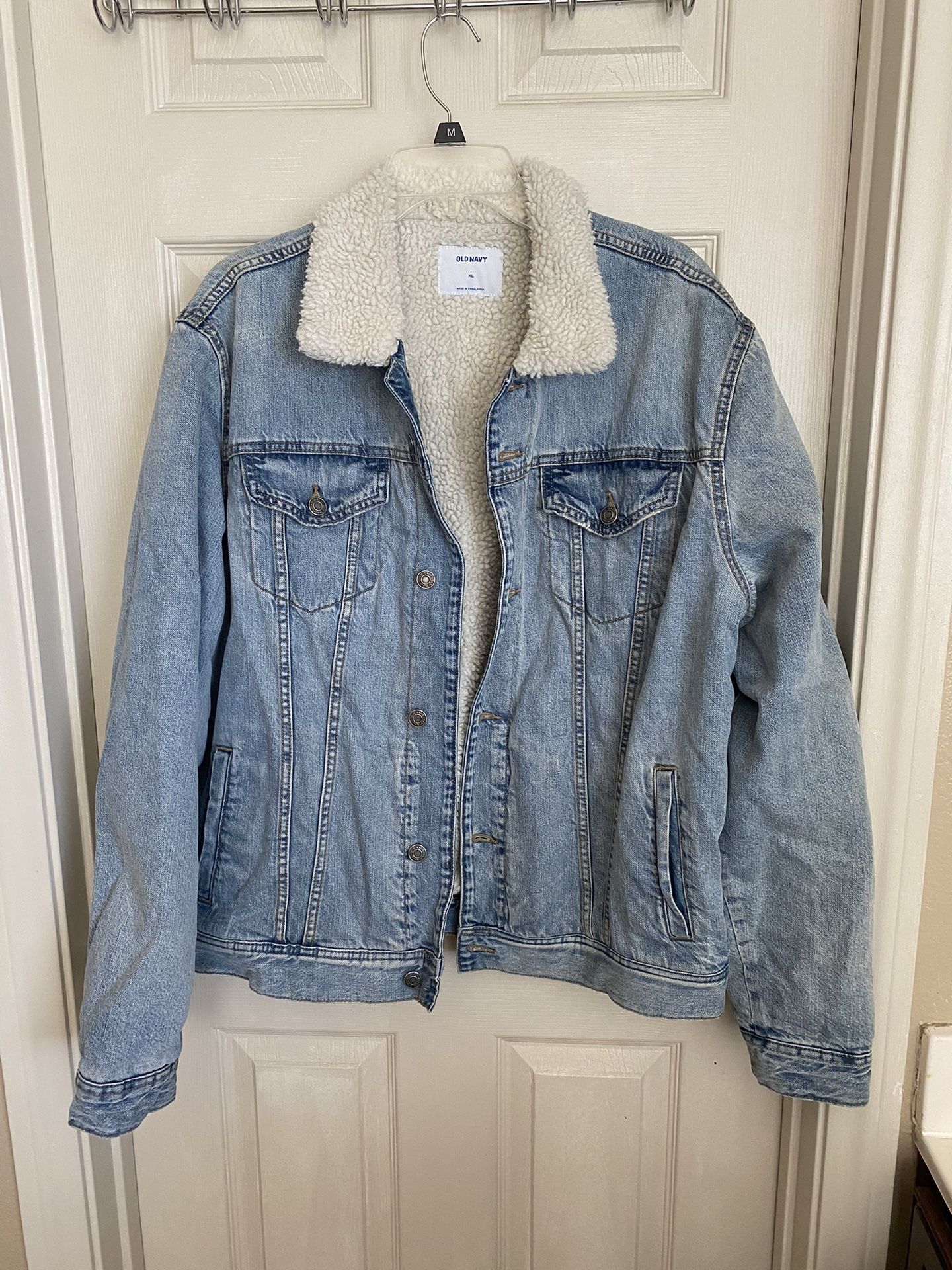 Chamarra De Mezclilla, OLD NAVY Size XL