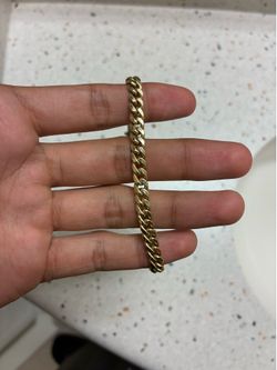 Gold Miami Cuban Bracelet