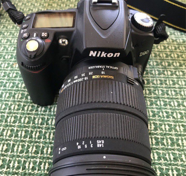 D90 Nikon Camera w/extras
