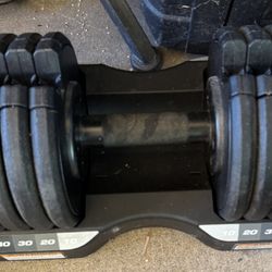 Rapid Strike 50 Lb. Adjustable Dumbbell Set from ProForm