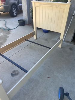 Twin Bed Frame with Headboard