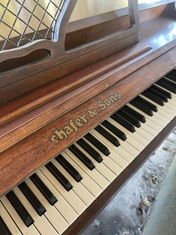 Shafer & Sons Antique Piano