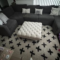 Grey Sectional Couch 