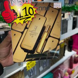 Paco Rabanne 1 Million Gift Set 2pcs Brand New Sealed Perfume Cologne For Men 