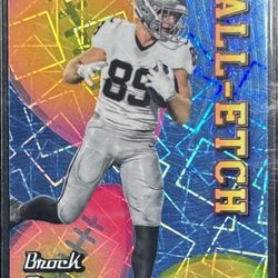2024 Topps Chrome Brock Bowers #CAE-BB All Etch Laser Prizm RC