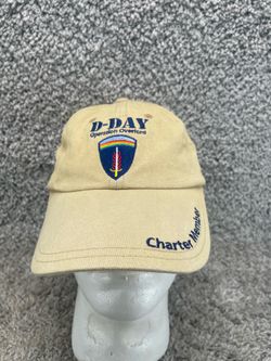 Truckers Hat Cap Normandy D Day 6th June 1944 Tan Hook N Loop 70th Anniversary