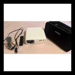 Sovboi VB2 1080p PROJECTOR w/case + wall mount 