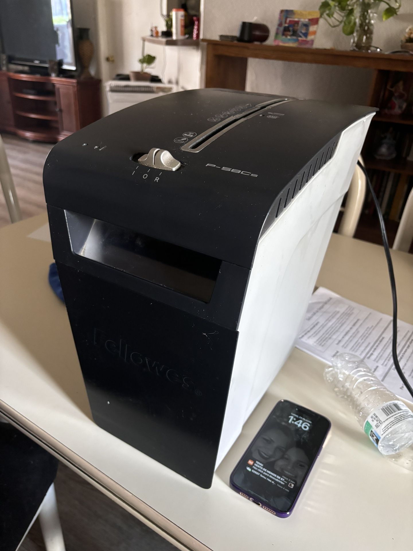 Fellowes Powershred p-58Cs Paper Shredder
