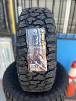265-70r17 r/t Blackhawk new tire