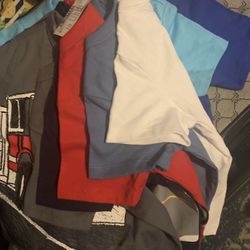 Carters Newborn To Clothes Shirts (6 Total)