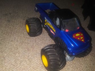 Monster jam superman truck