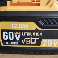 60v flex volt battery replacement for DeWalt 12ah new