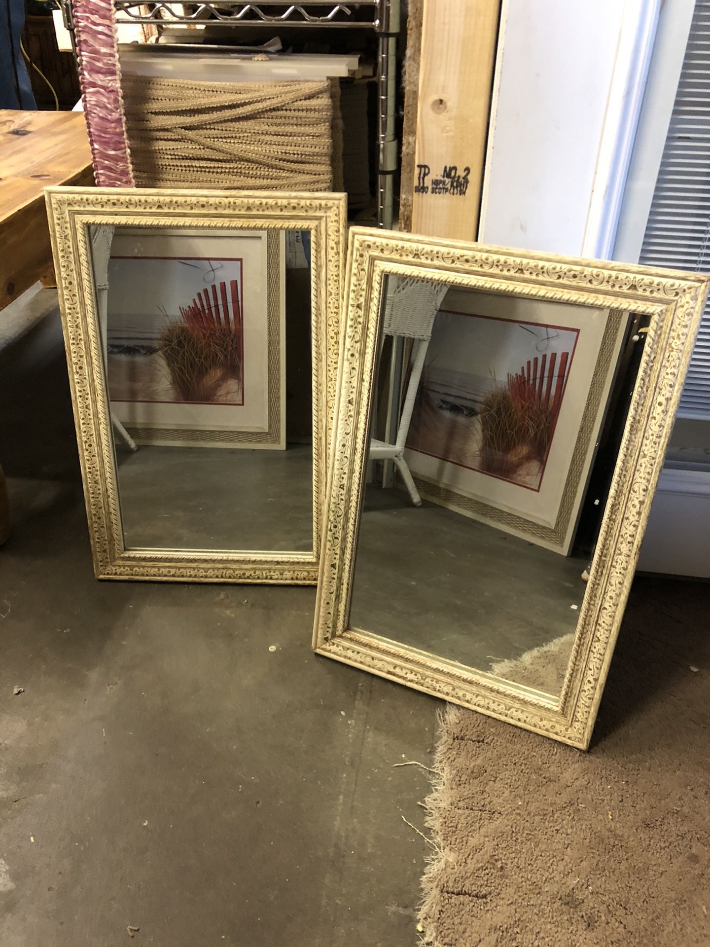 Pair of MCM medicine cabinets