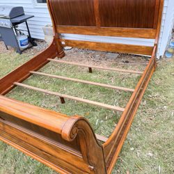 King Size Sleigh Bed Ethan Allen “Tuscany”