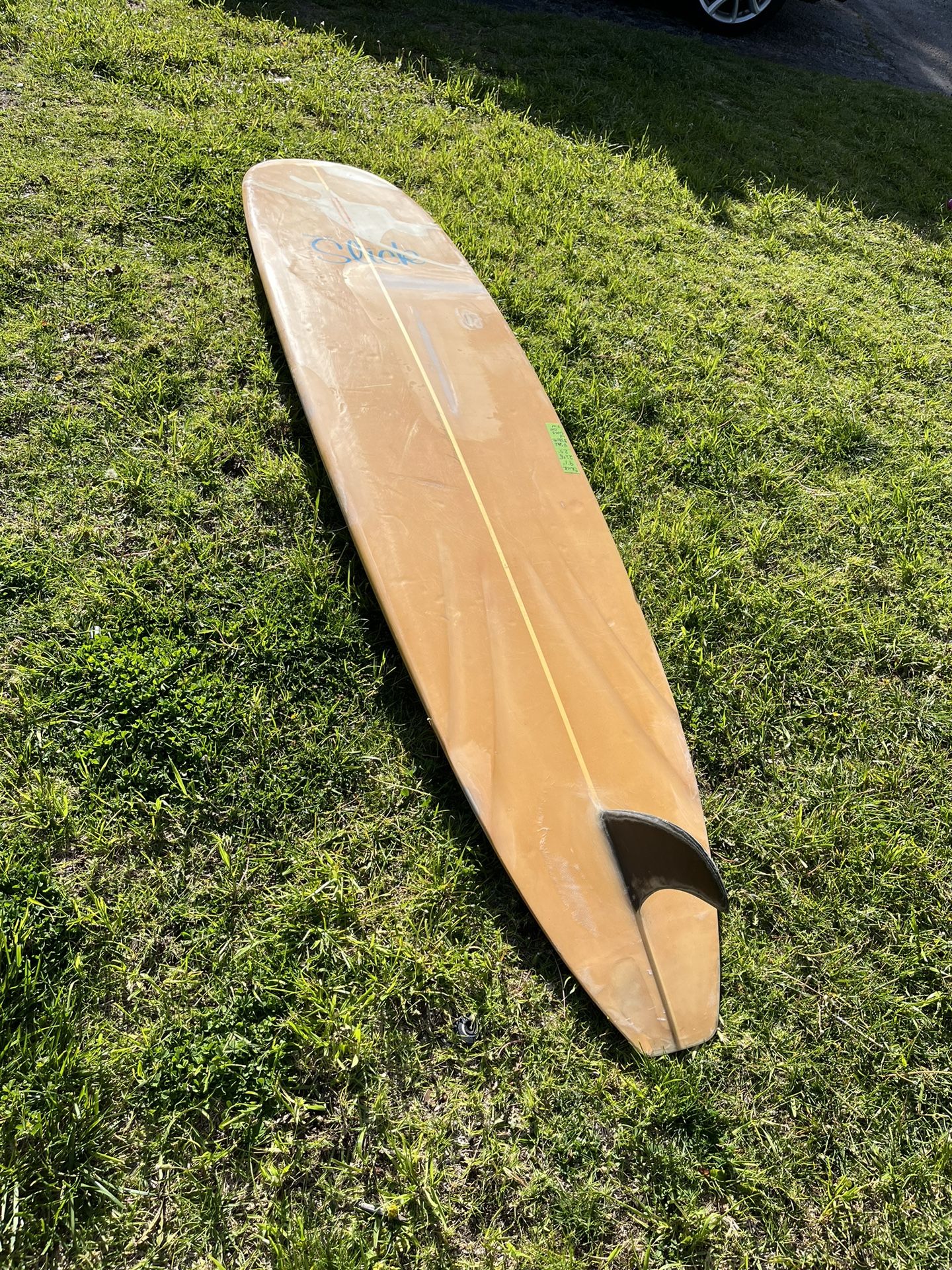 Chris Slick Surfboards Hawaii Noserider Longboard Channels Glass On