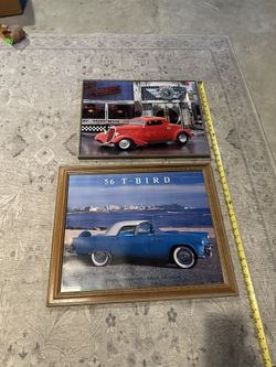 Framed Classic Car Pictures