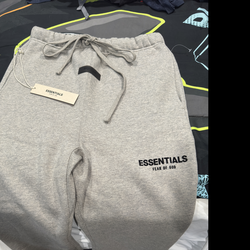 Essentials Gray Sweatpants size small