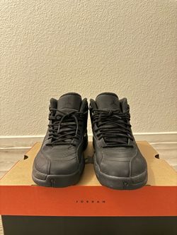 Jordan 12 Black WNTR Size 10