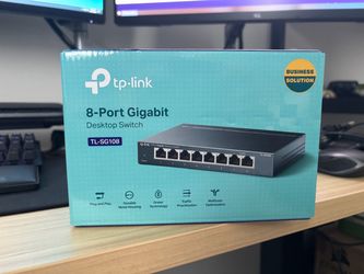 TP-Link 8 Port Gigabit Ethernet Network Switch