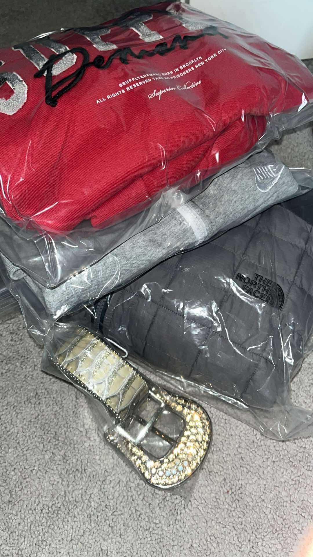 2 Sweaters & B.B Simon Belt 