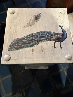 3 Drawer Stand - Peacock 