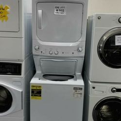 Brand New Stackable Dryer & Washer Laundry Center GE & Frigidaire