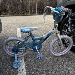 Bike frozen