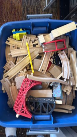 Wooden Train Track