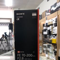 Sony FE 70-200mm F/2.8 GM OSS II Lens