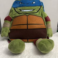 Plush Ninja Turtle Backpack 