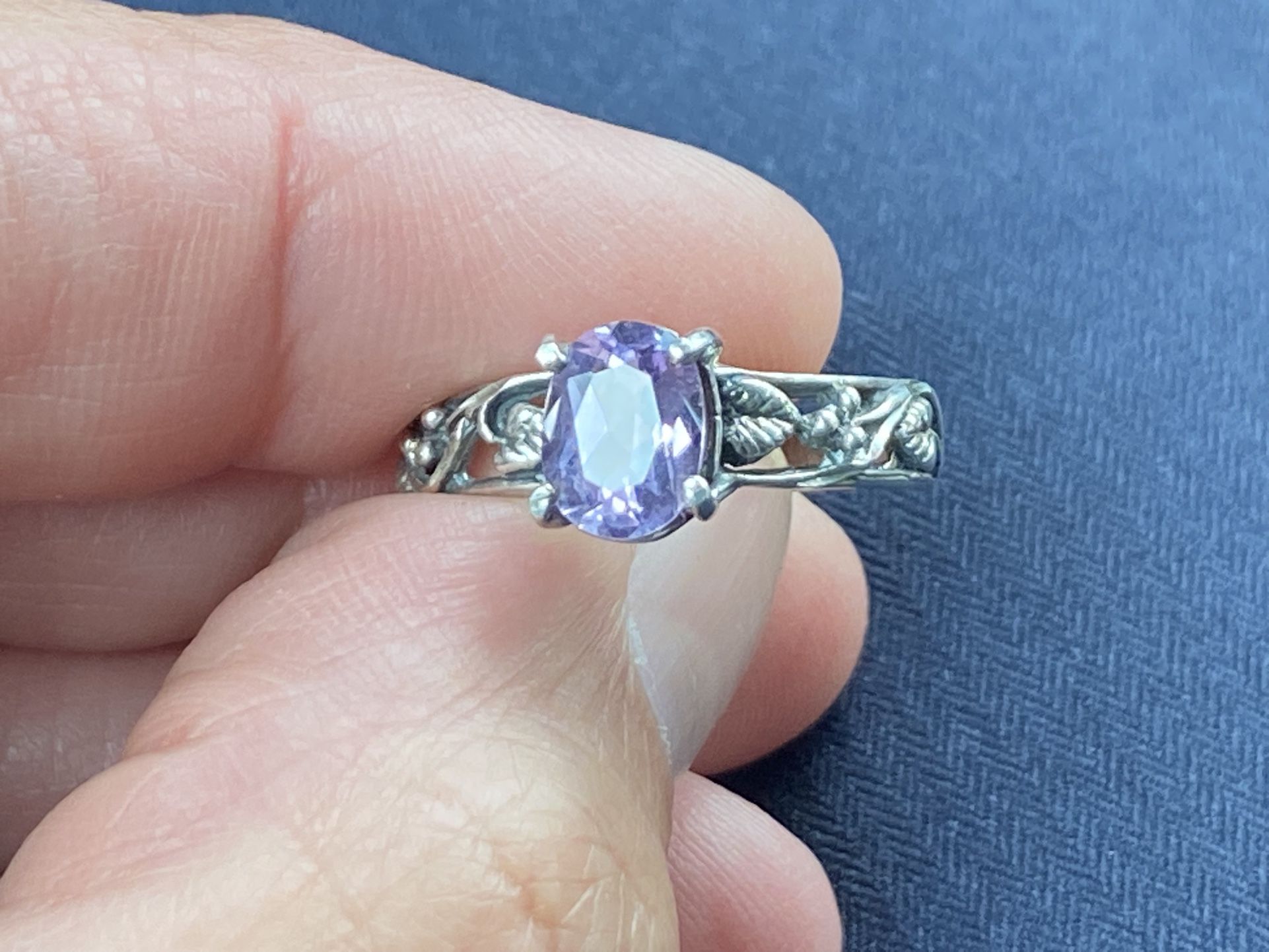 AMETHYST & STERLING Ring