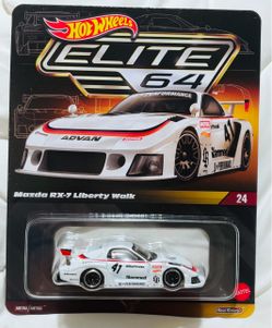 Hot Wheels Elite 64 Mazda RX-7 Liberty Walk