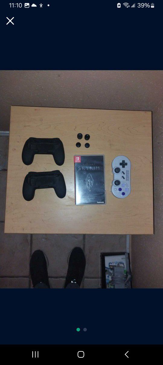 Skyrim For Switch And Wireless Snes Controller