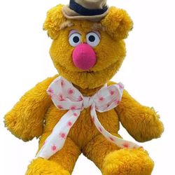 Rare 2000 The Jim Henson Company Kermit Collection “Fozzie” Bear Plush 18”