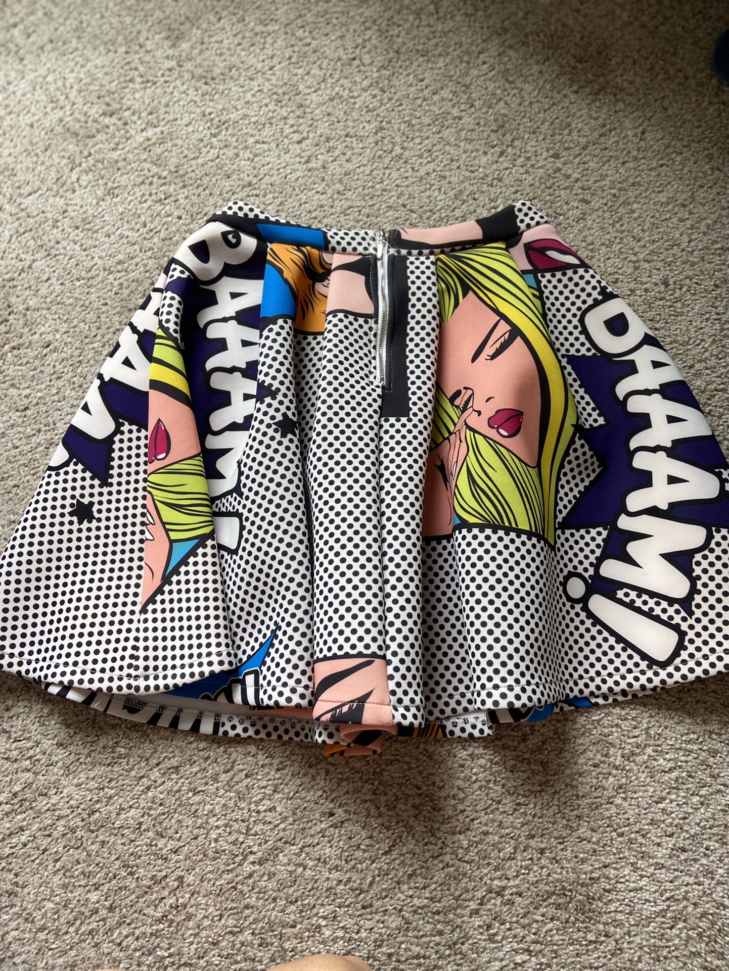 Comic Book Skirt