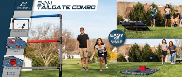 🎯 EastPoint Sports 3-in-1 Tailgate Game Set – Brand New