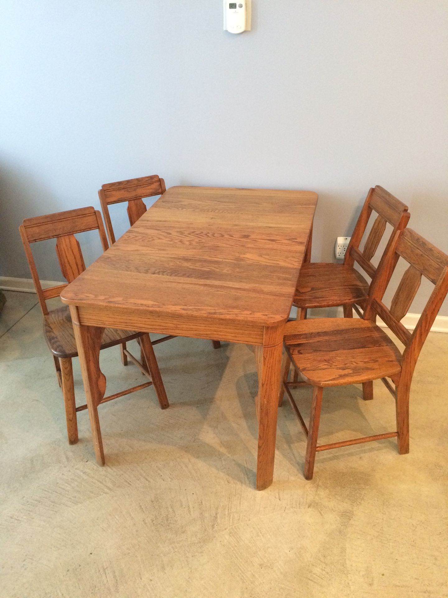 Antique Wooden Kitchen Table