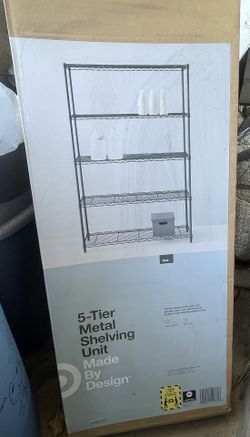 5-Tier Steel Shelving