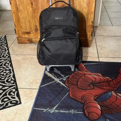 Rolling backpack