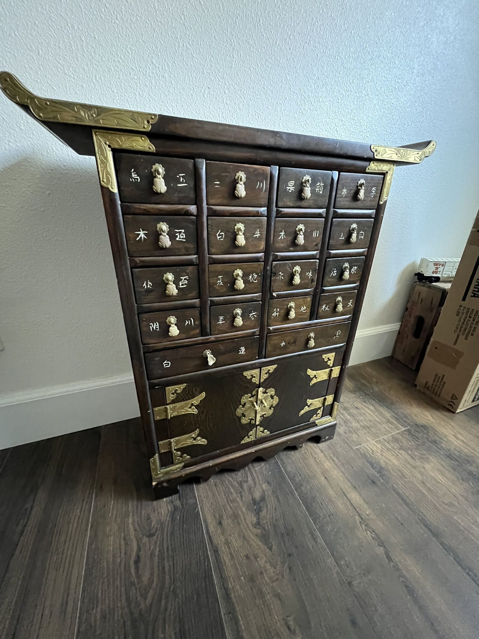 Chinese Apothecary Medicine Cabinet