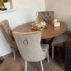 Dinner Table With 4 Chairs 