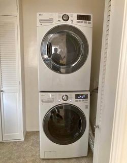 LG washer and dryer