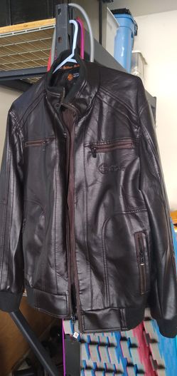 Nice Total Rewards faux leather jacket - medium