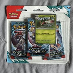Pokemon Card Blister Packs, Surging, Journey, Paradox, Paldea, And Destined Rivals
