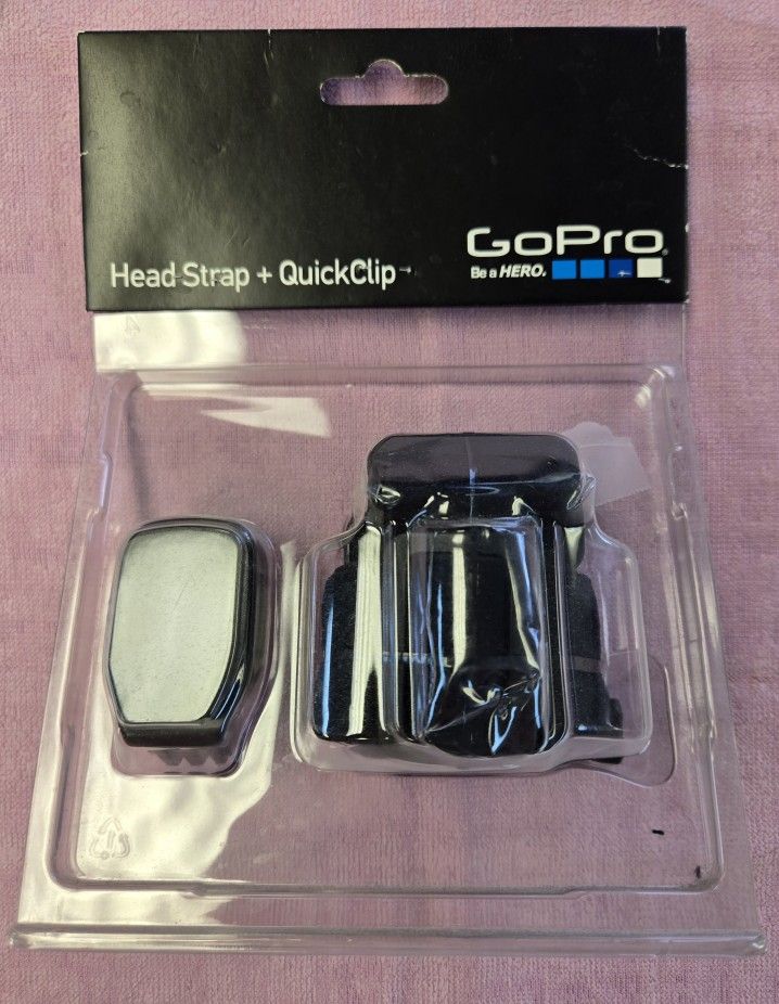 GoPro Head Strap And QuickClip For Go Pro 